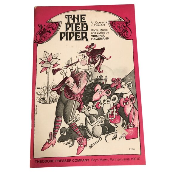 The Pied Piper Operetta In One Act By Virginia Hagemann - Picture 1 of 4